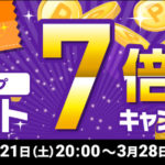 ポイント変倍キャンペーン お買い物応援スペシャル